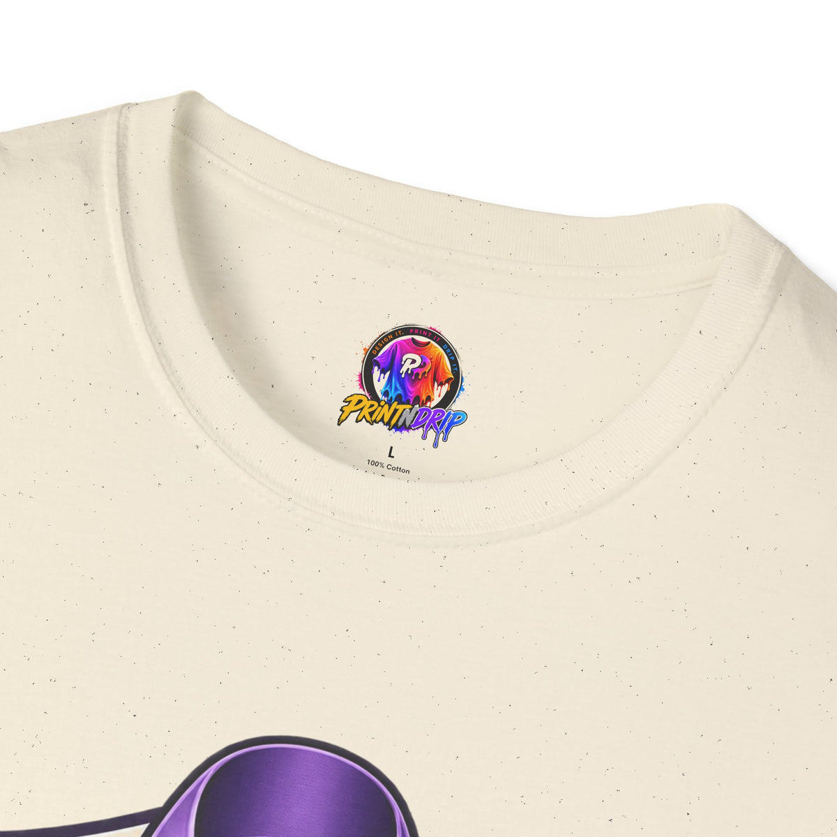 Domestic Violence Awareness T-Shirt — "Safe Love Only" Purple Ribbon Tee