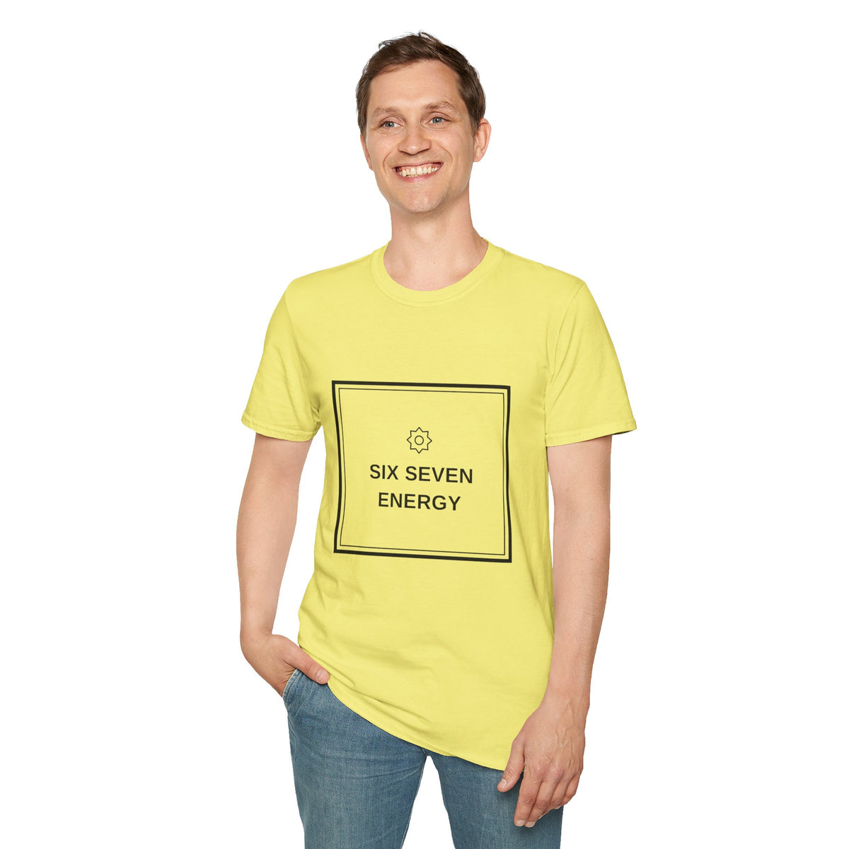 Six Seven Energy T-Shirt — Minimalist Square Logo Tee - Trending Now - August 2026