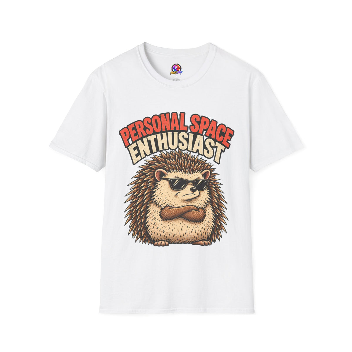 Personal Space Enthusiast T-Shirt — Funny Hedgehog Graphic Tee