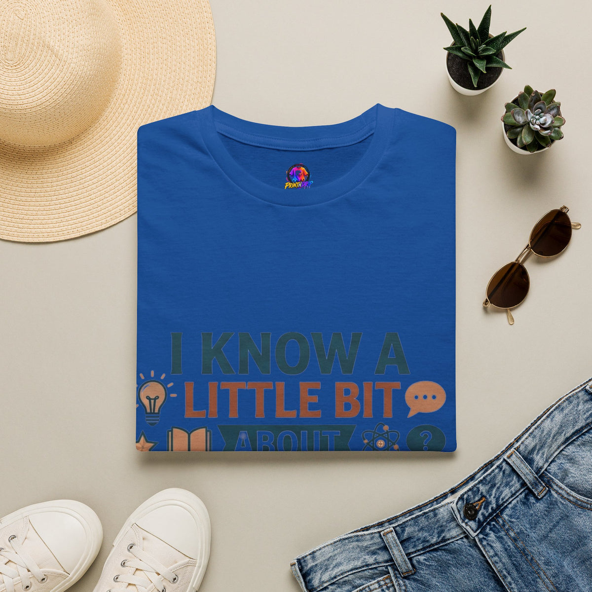 Gemini Funny Horoscope T‑Shirt — "I Know A Little Bit About Everything, It's A Gemini Thing"
