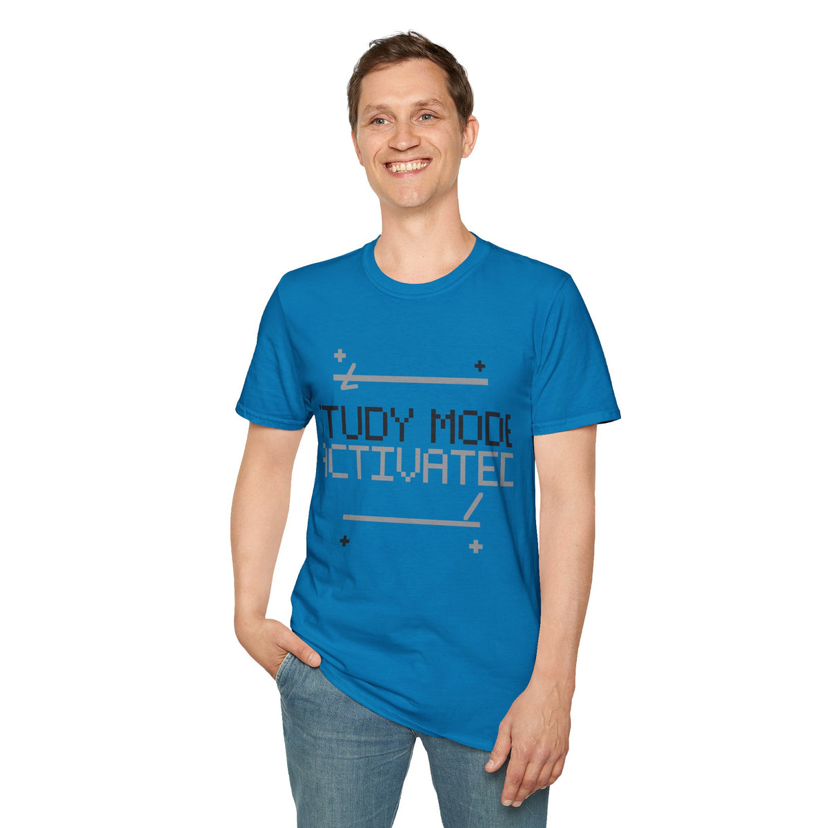 Study Mode Activated T-Shirt — Retro Pixel Deskwear for Students - Trending Now - August 2026