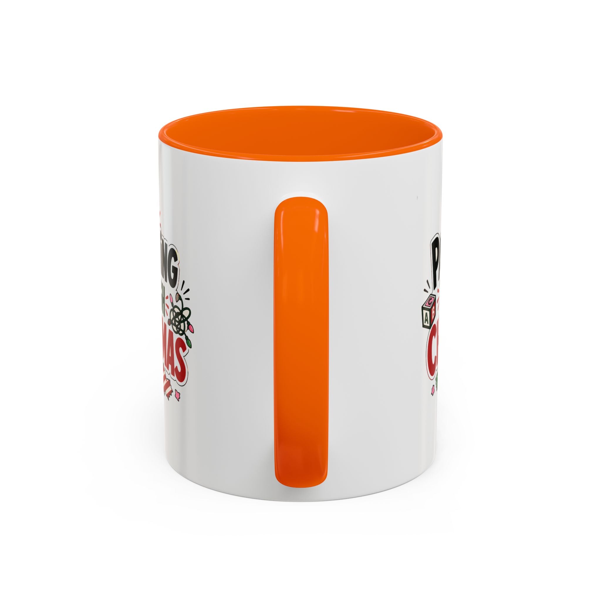 Modern Day Christmas Parenting Through Christmas Coffee Mug