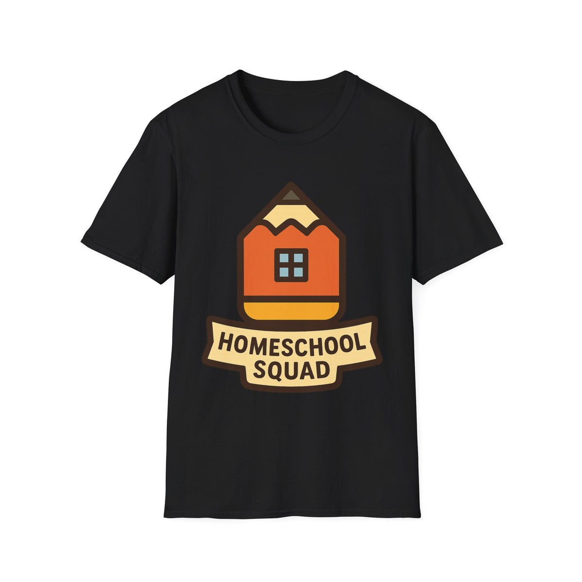 "Homeschool Squad" Cute School Emblem Tee | Homeschooling Teacher T-Shirt - Trending Now - September 2026