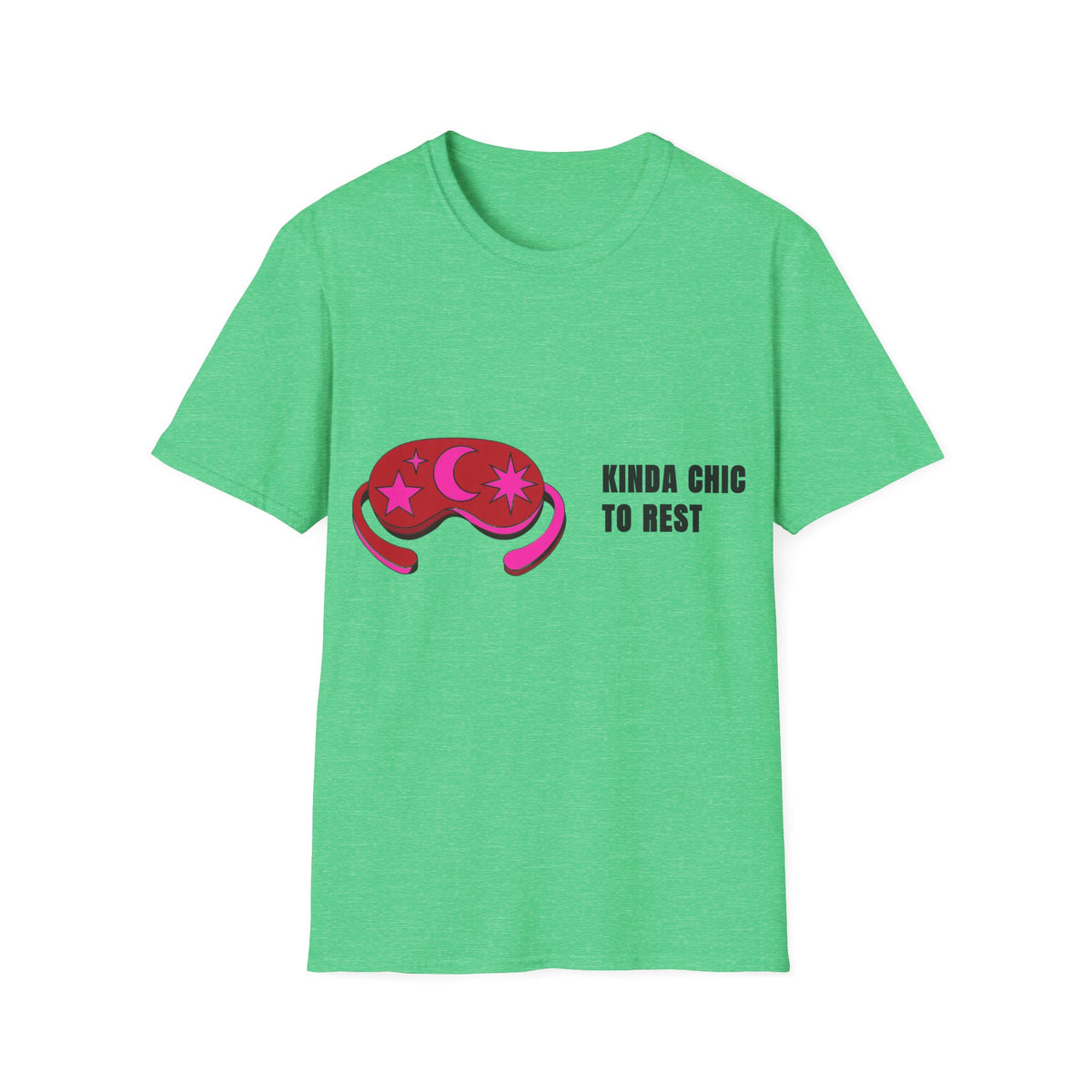T-Shirt — "Kinda Gotta Rest" Pink Moon Graphic Tee - Trending Now - September 2026