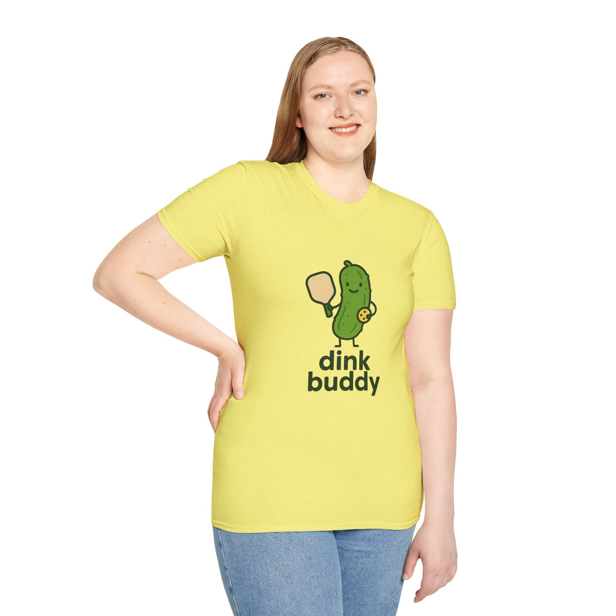 Pickle With Phone T‑Shirt — Cute Kawaii Pickle Texting Graphic Tee - Trending Now - August 2026