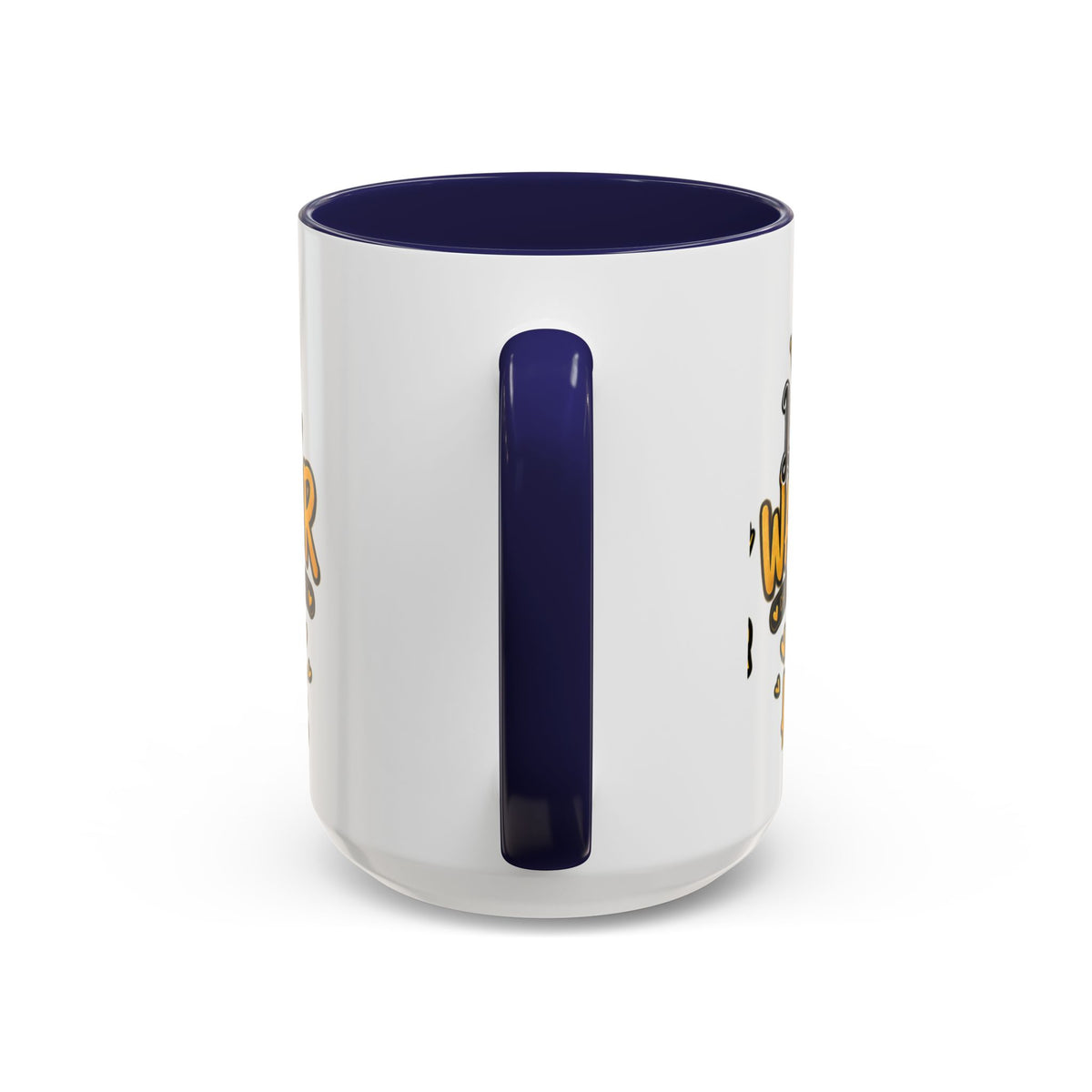 Little Warrior Childhood Cancer Awareness Coffee Mug – "Big Hope" Accent Mug