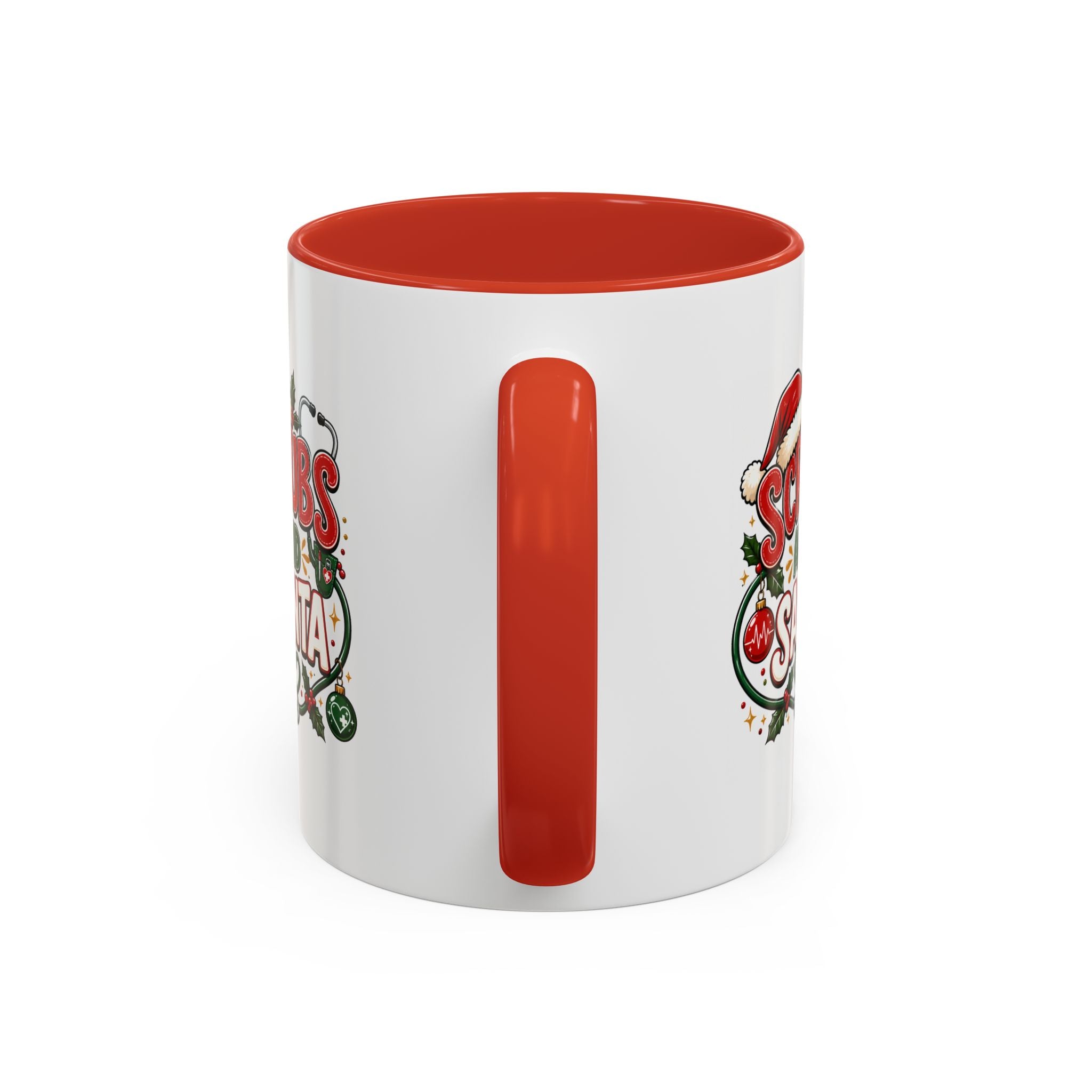 Scrubs and Santa Christmas Coffee Mug