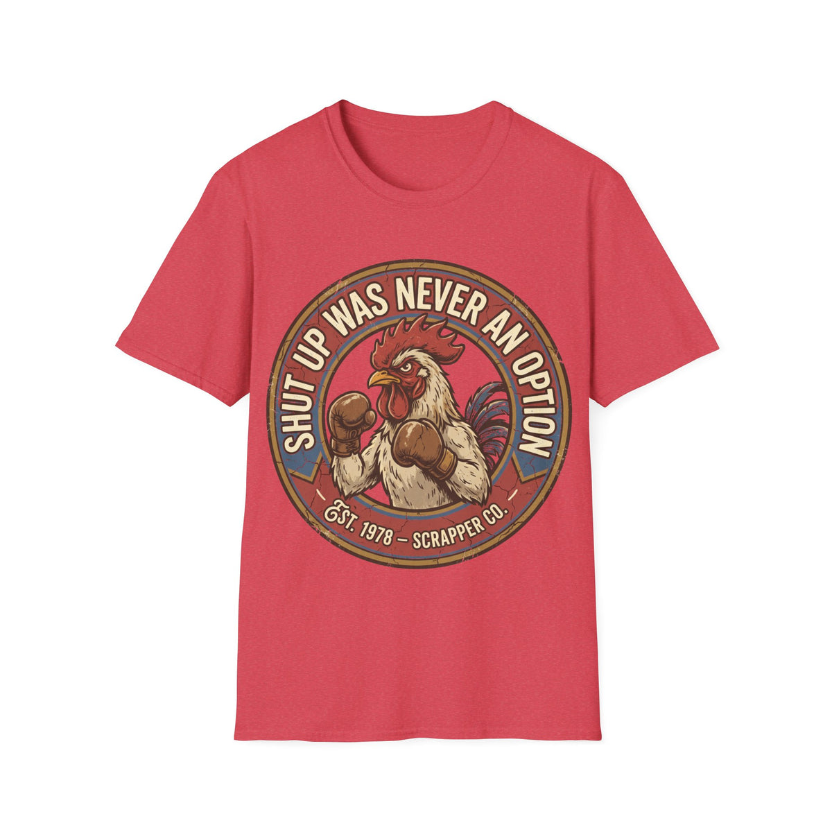 Graphic T-Shirt — “Shut Up Was Never an Option” Funny Retro Cowgirl Tee - Trending Now - September 2026