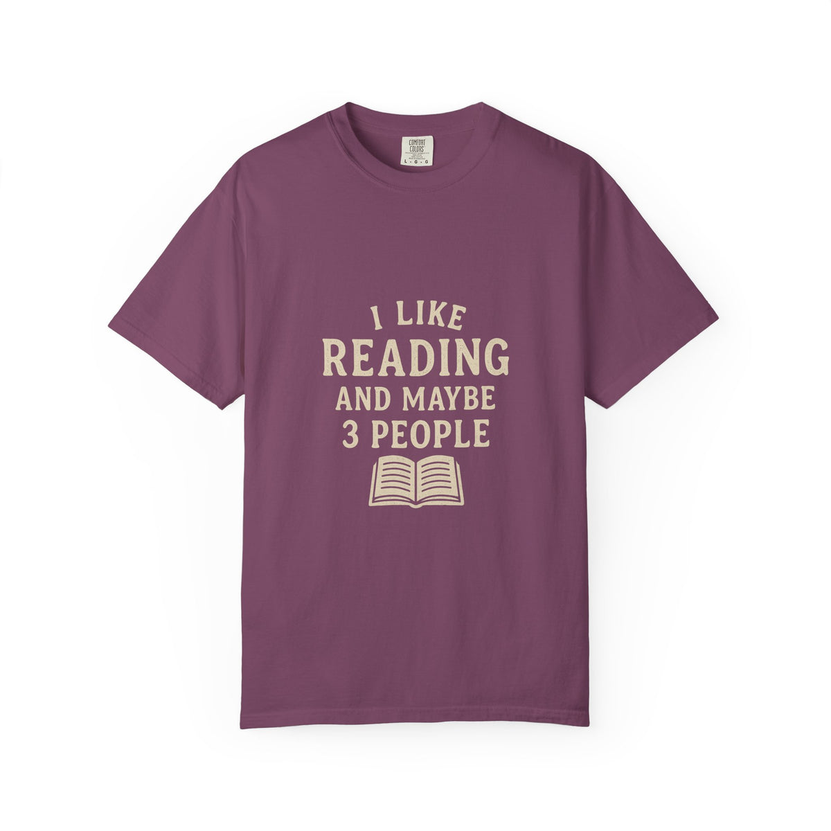 Reading Lover T-Shirt — "I Like Reading and Maybe 3 People" Book Lover Tee - Trending Now - October 2026