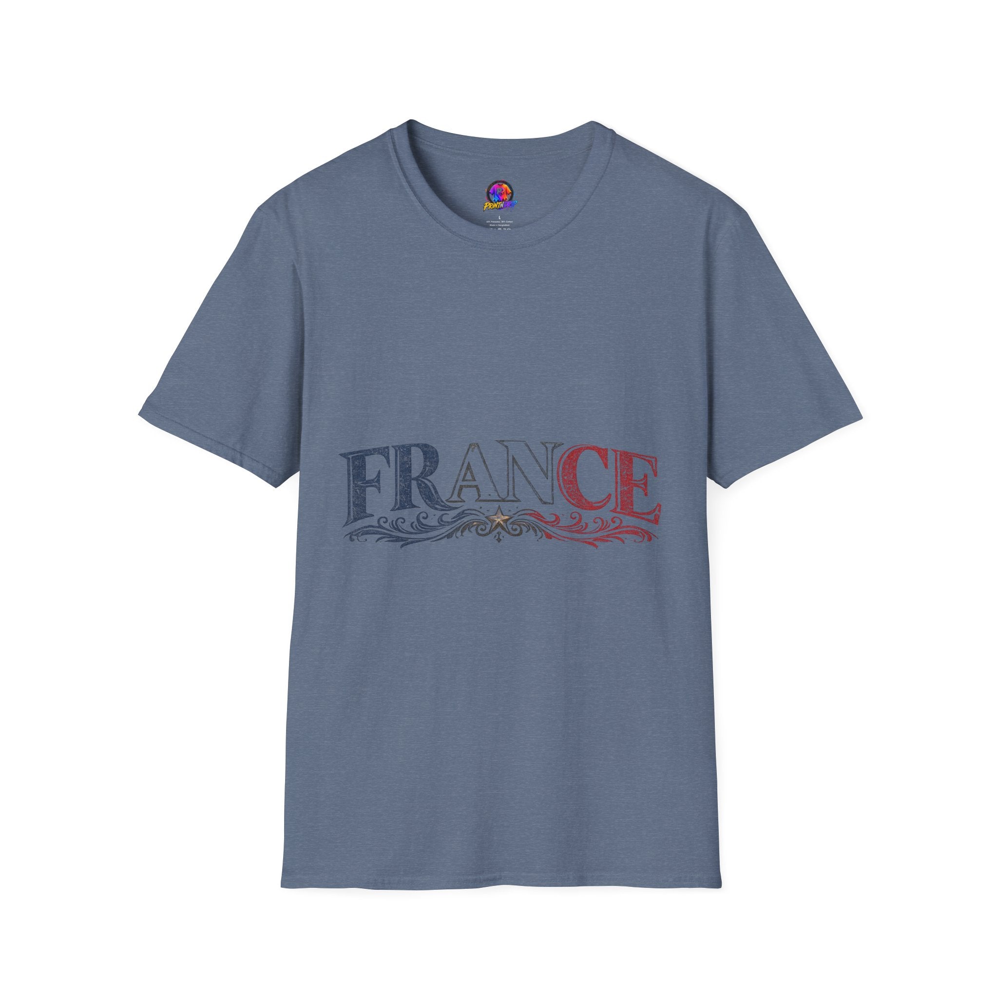 France Vintage Script T-Shirt
