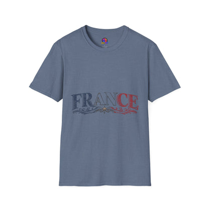 France Vintage Script T-Shirt