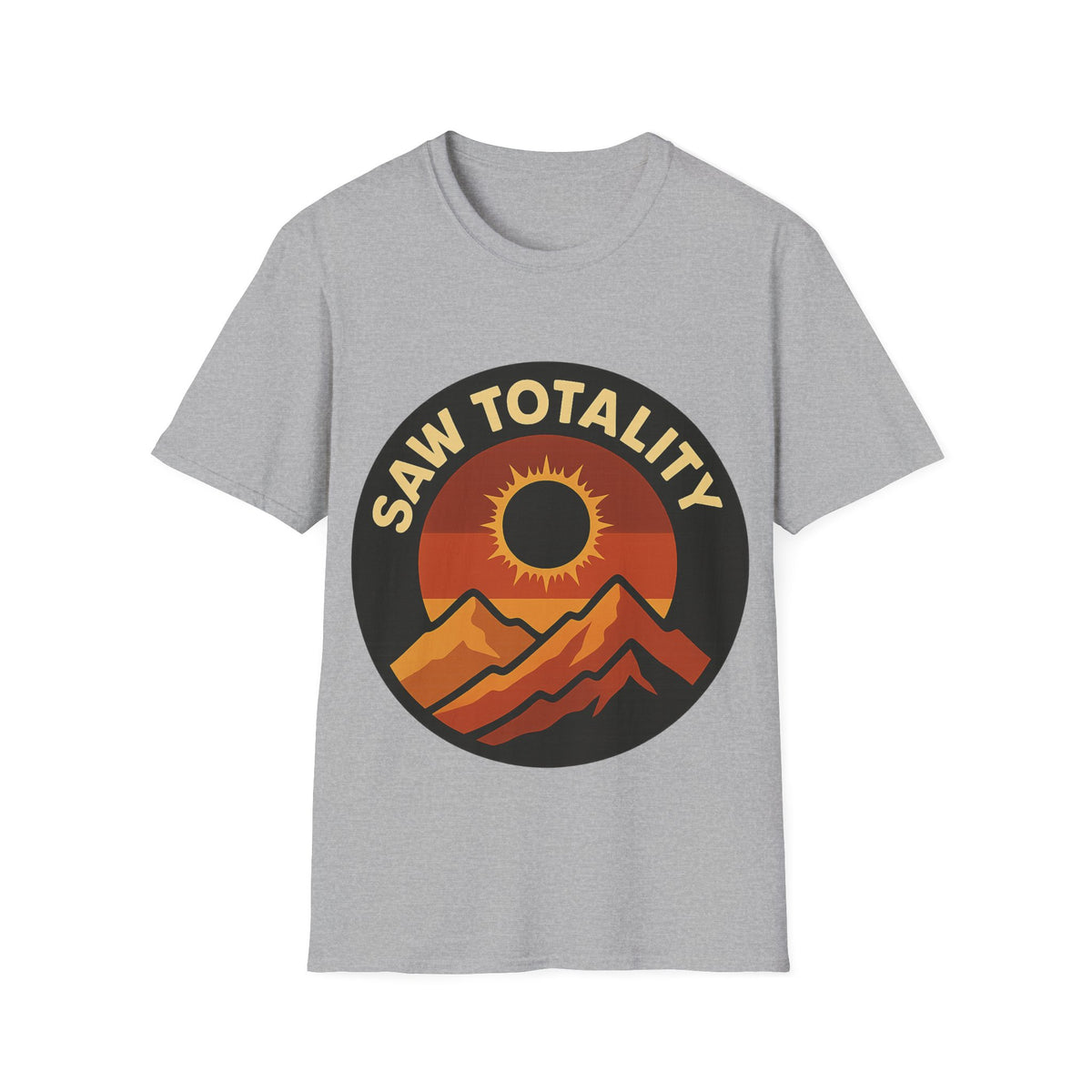 I Saw Totality Solar Eclipse Graphic Tee - Retro Nature Mountain T-Shirt - Trending Now - September 2026