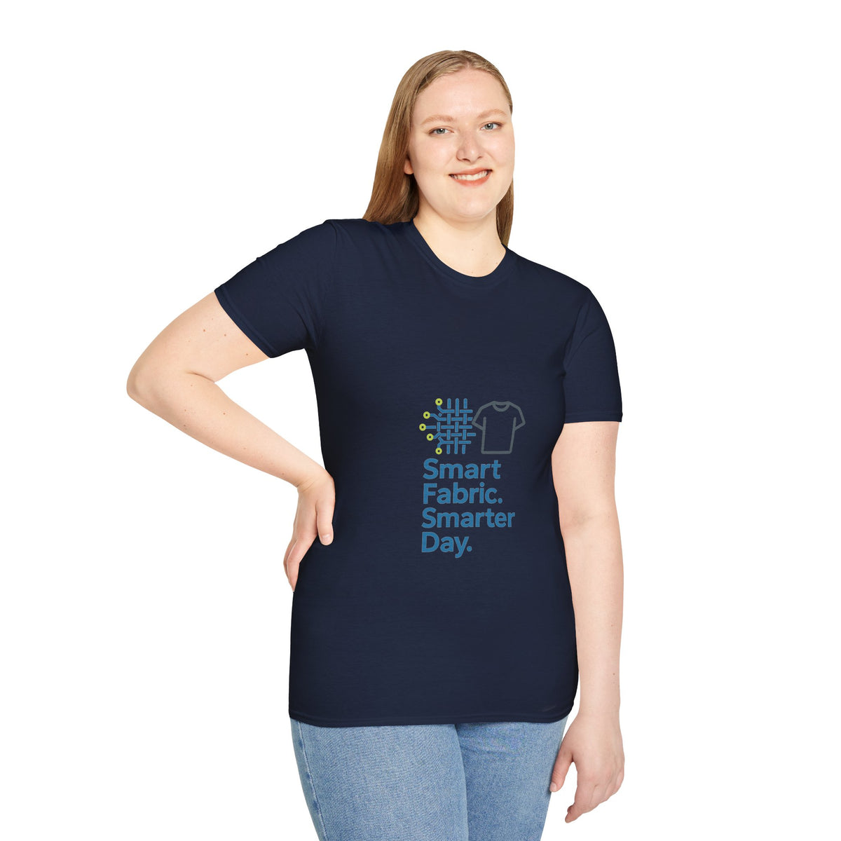 Smart Fabric T‑Shirt — "Smart Fabric. Smarter Day." Tech Apparel - Trending Now - October 2026