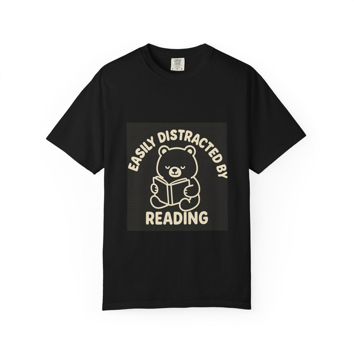 Reading Fox T-Shirt — "Easily Distracted by Reading" Cute Book Lover Tee - Trending Now - October 2026