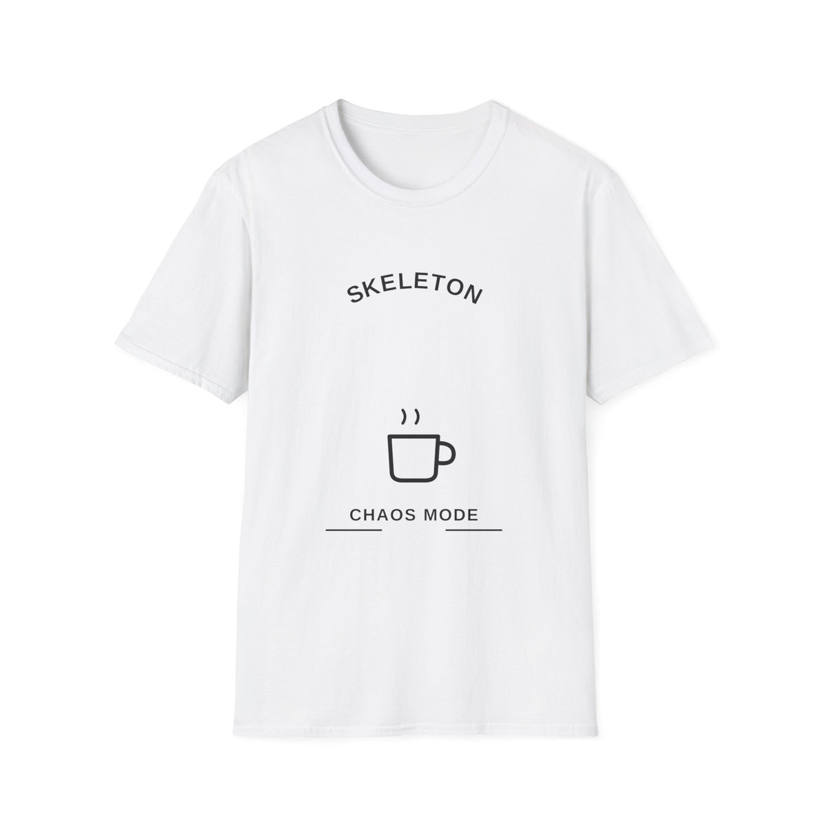 Skeleton Coffee Chaos Mode Graphic Tee, Funny Morning Mug Shirt - Trending Now - September 2026