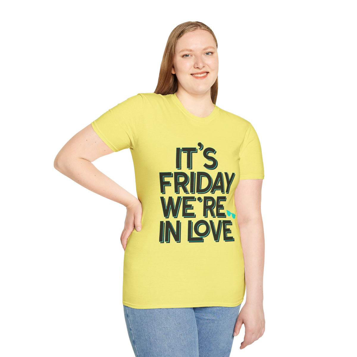 It's Friday We're In Love T-Shirt — Retro Indie Band Vibe Tee - Trending Now - August 2026