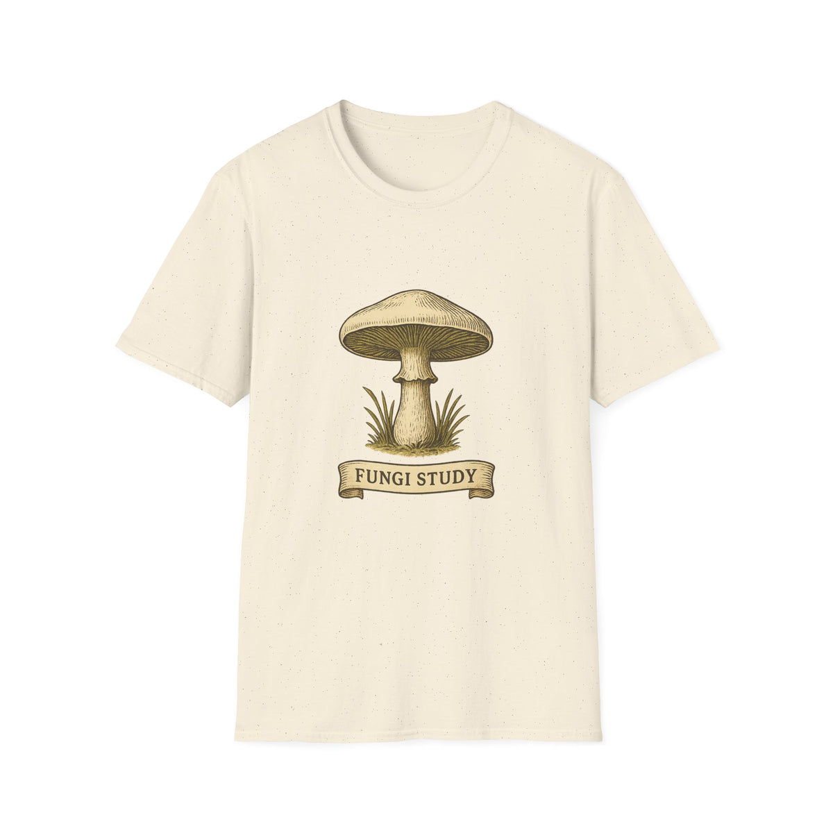 Mushroom Study T‑Shirt — Botanical Vintage Mushroom Illustration Tee - Trending Now - August 2026