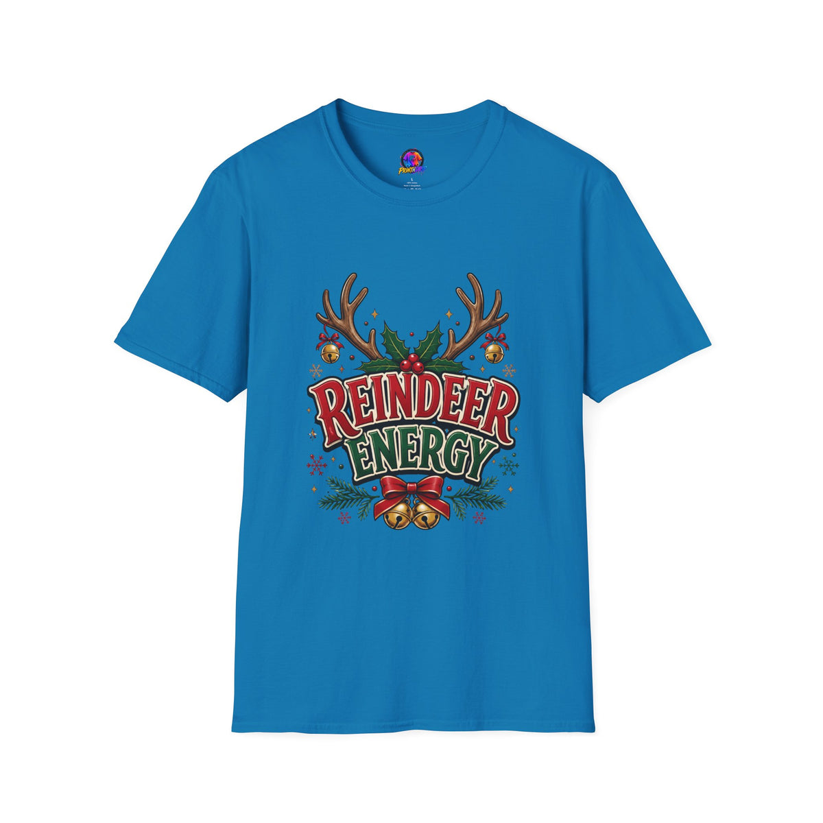 Reindeer Energy Christmas T-Shirt