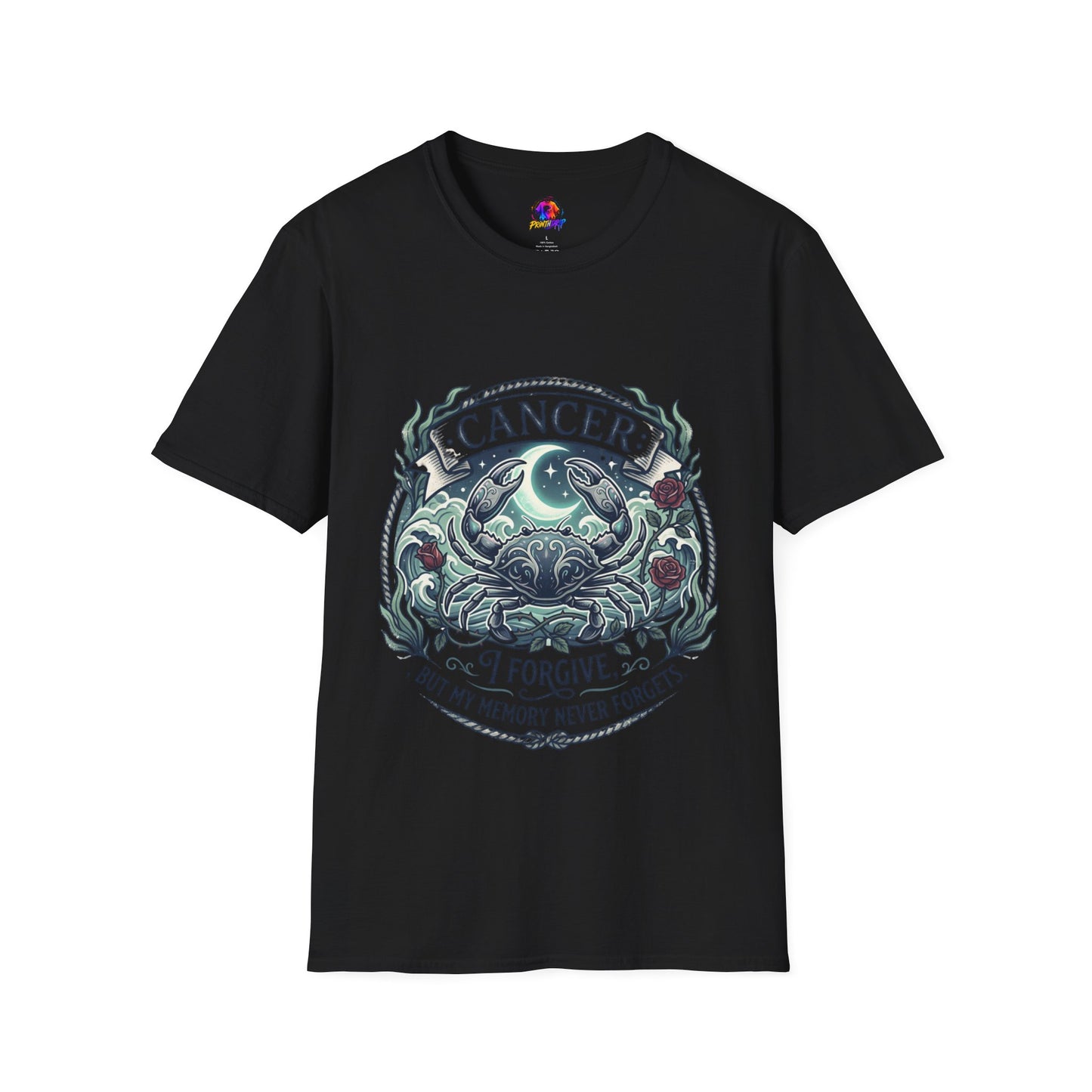 Cancer Zodiac T-Shirt — Crab Constellation Sign Tee