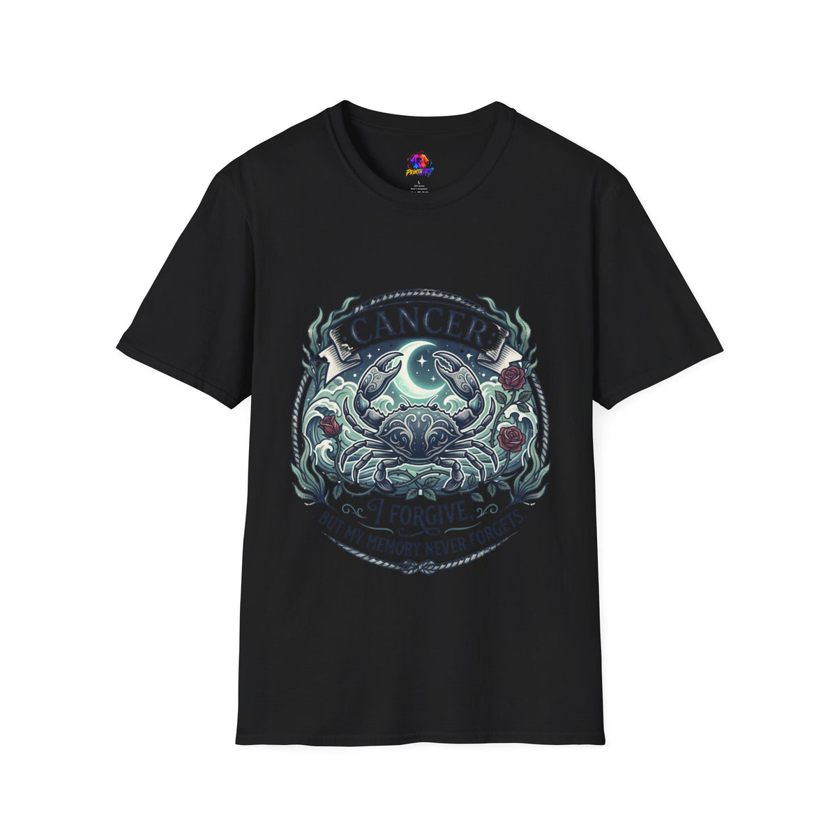 Cancer Zodiac T-Shirt — Crab Constellation Sign Tee