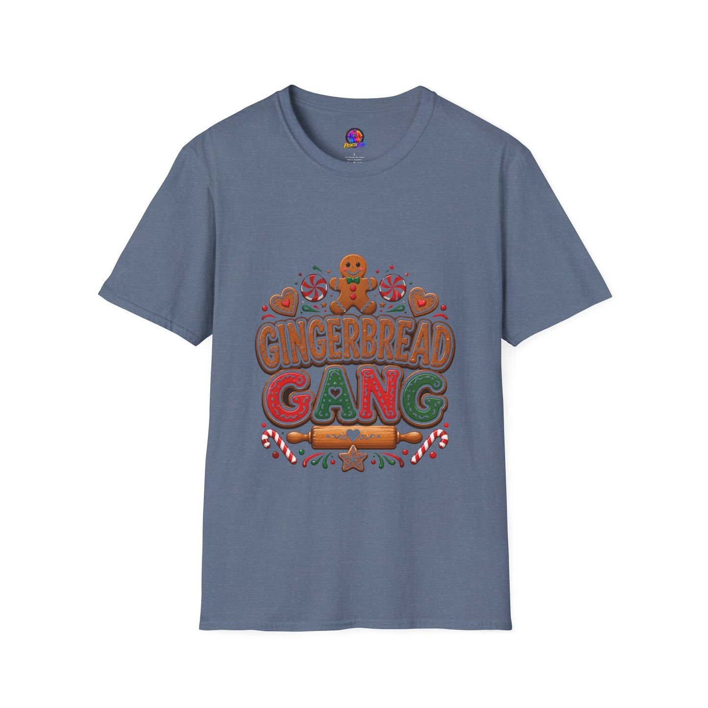 Gingerbread Gang T-Shirt — Cute Holiday Cookie Graphic Tee