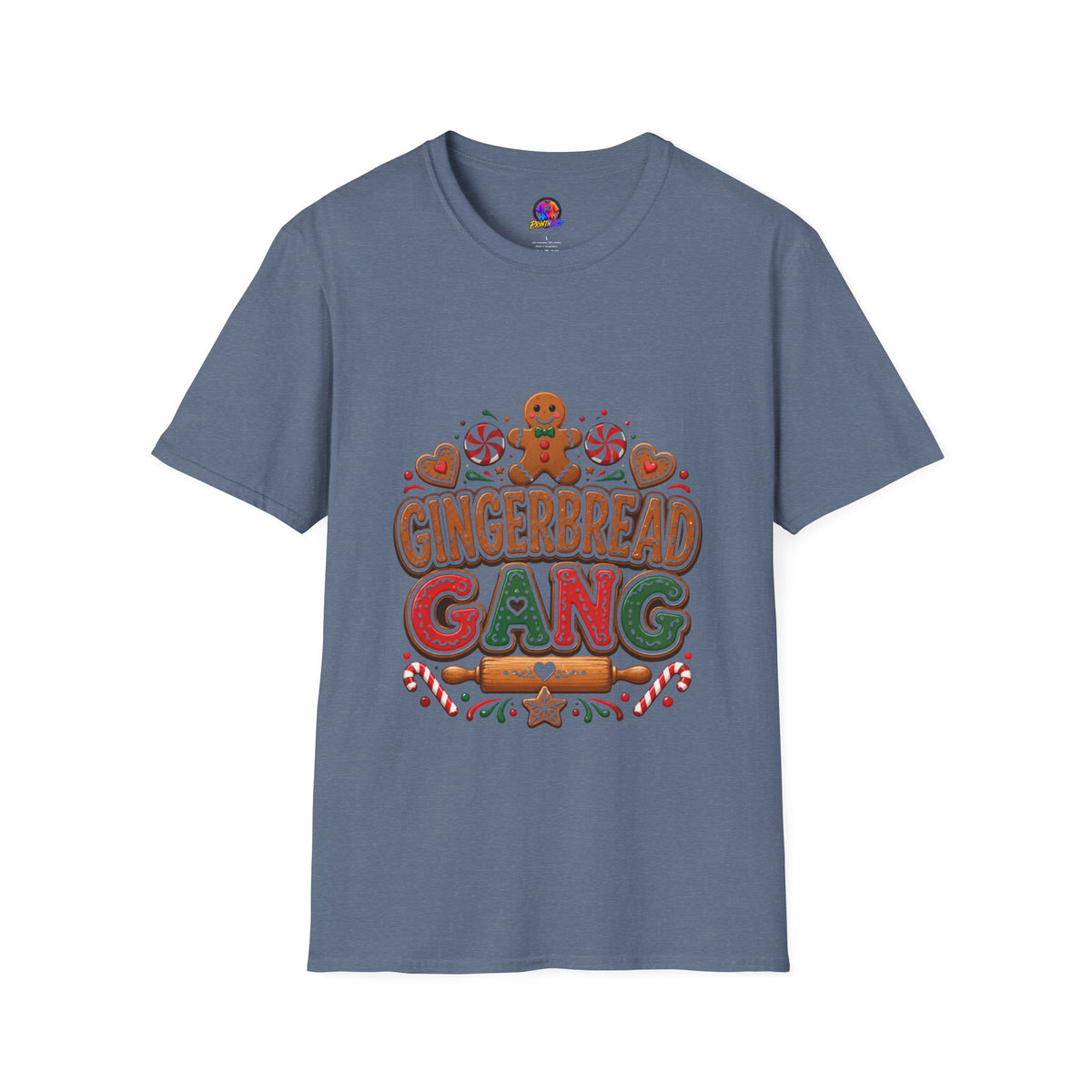 Gingerbread Gang T-Shirt — Cute Holiday Cookie Graphic Tee