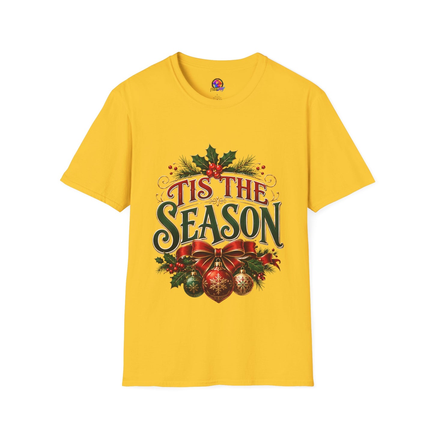 T-Shirt — 'Tis The Season' Christmas Holiday Graphic Tee