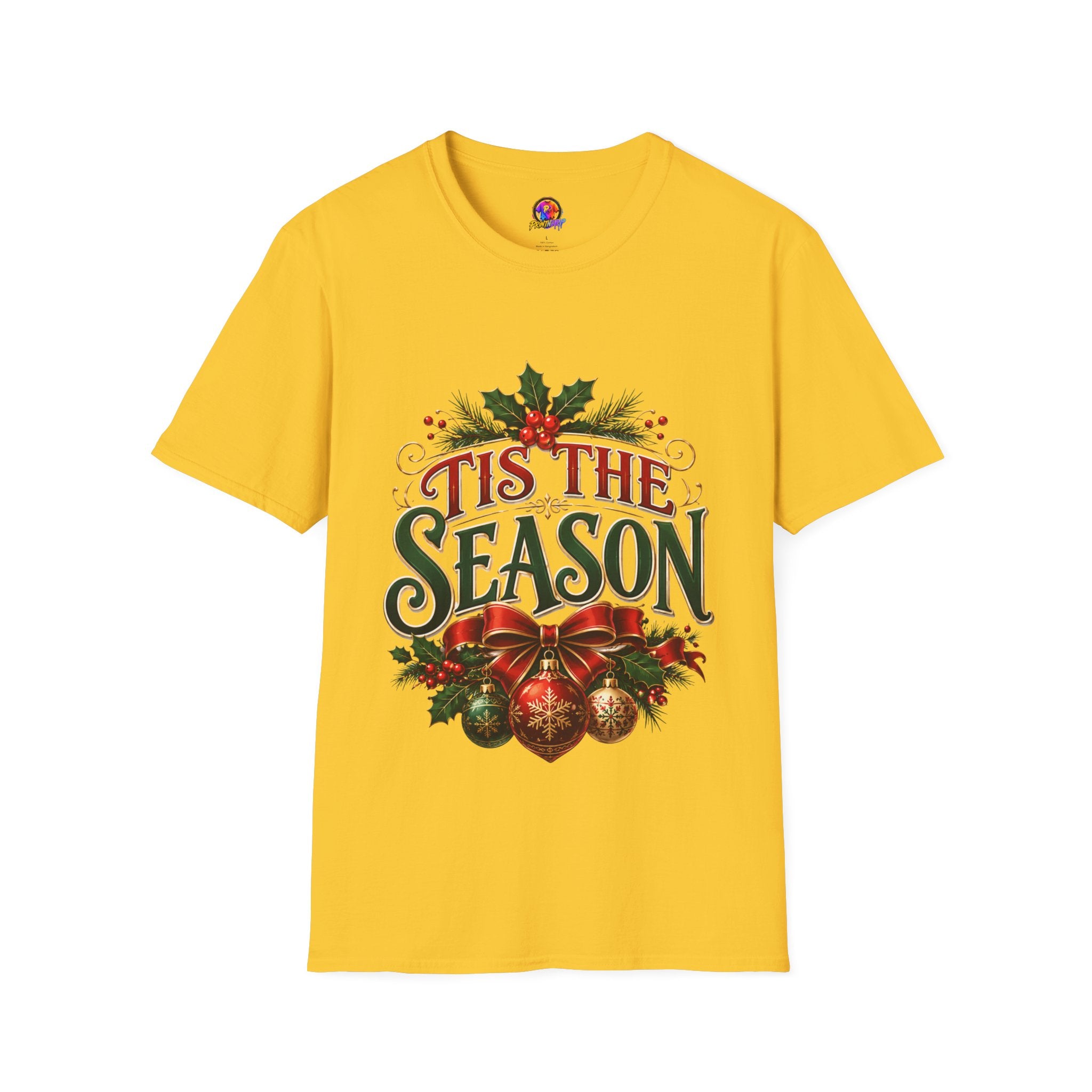 T-Shirt — 'Tis The Season' Christmas Holiday Graphic Tee