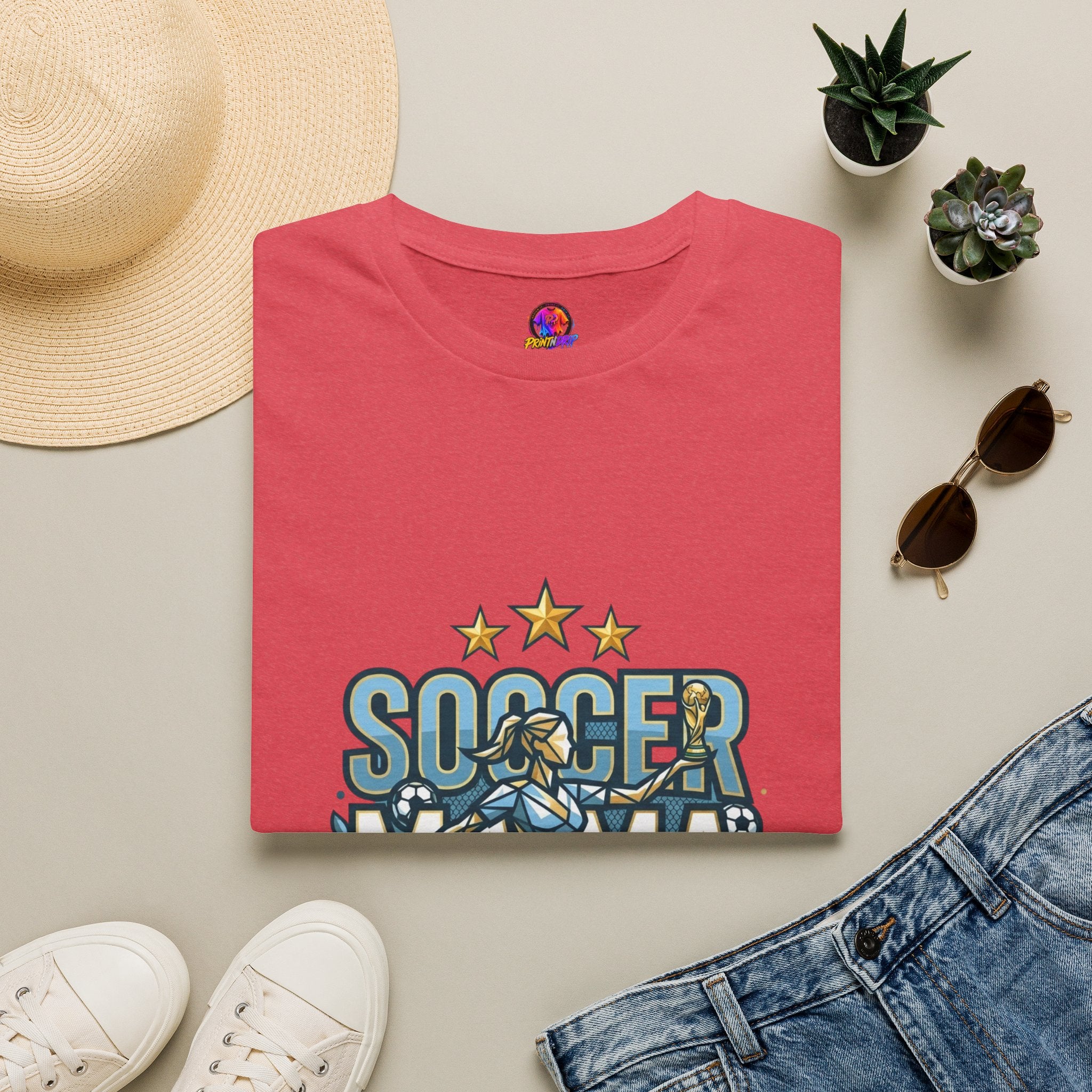 Soccer Mama 2026 T-Shirt — Women's Supporter Mom Tee
