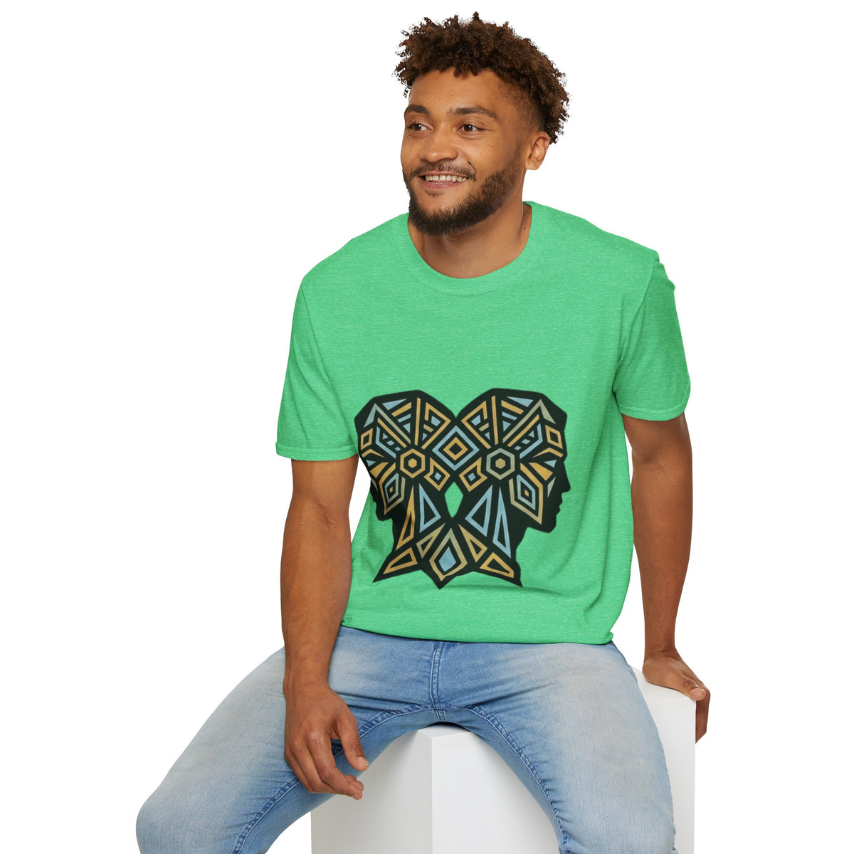 Gemini Zodiac Unisex Softstyle T-Shirt