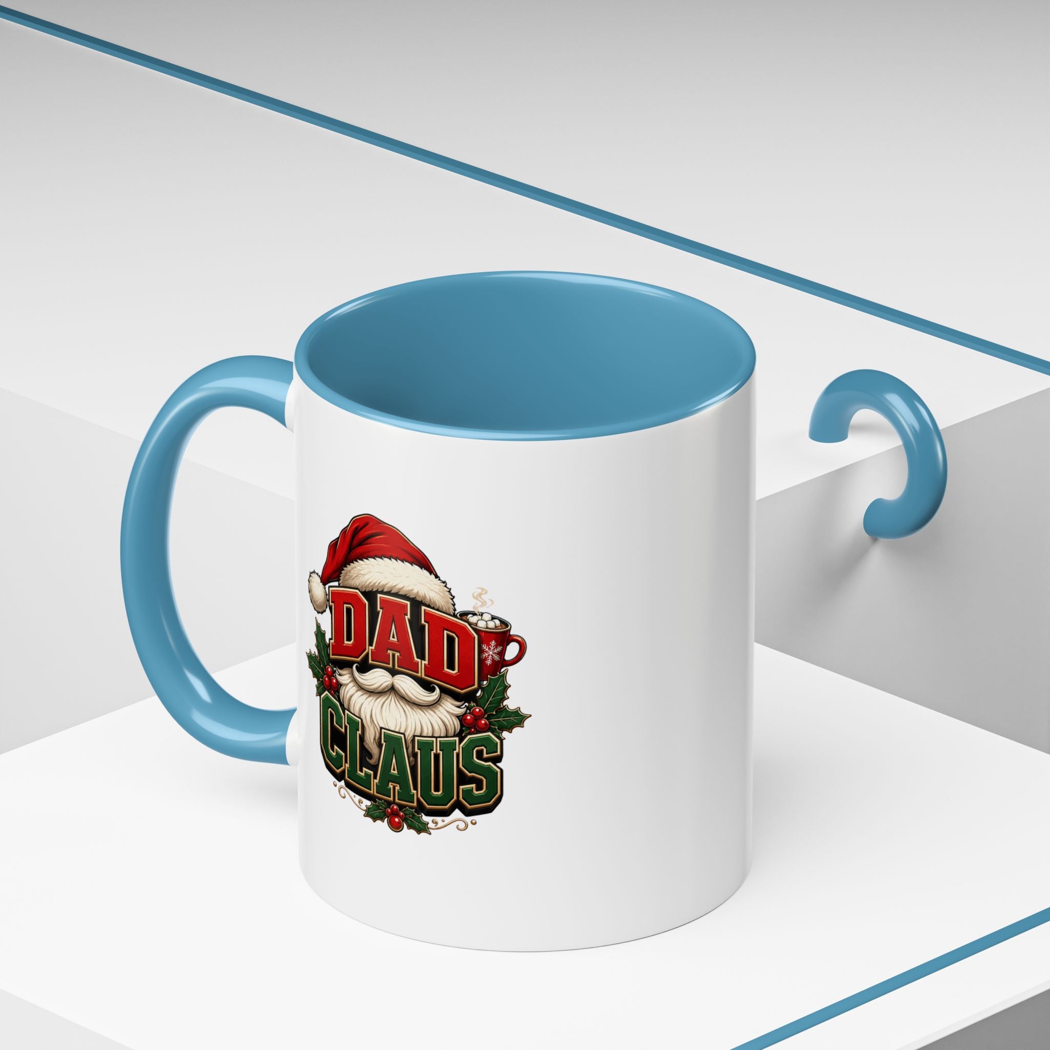 Dad Claus Christmas Coffee Mug — Holiday Accent Mug