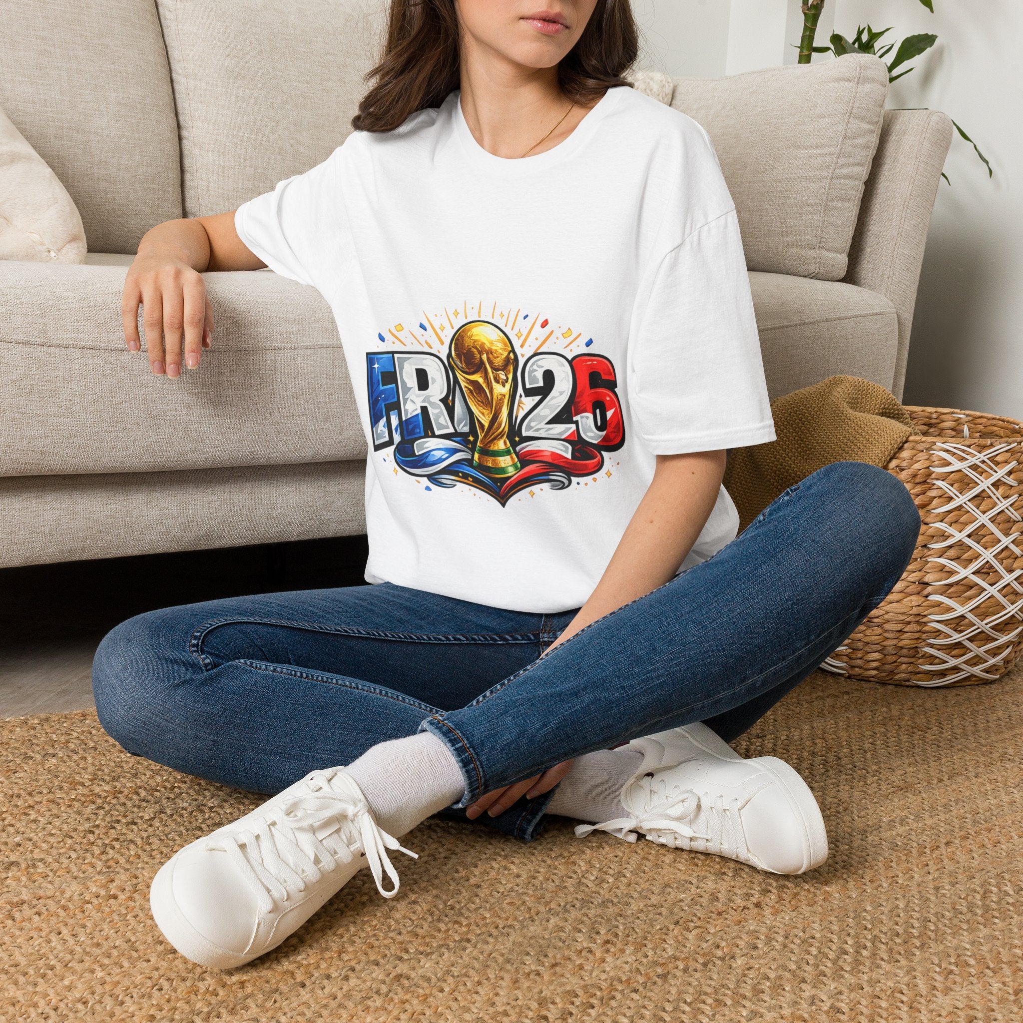 France World Cup Trophy 26 T-Shirt — Soccer Championship Fan Tee