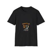 "Pour It On" Retro Sauna Bucket Graphic Tee - Funny Sauna Culture White T-Shirt - Trending Now - September 2026