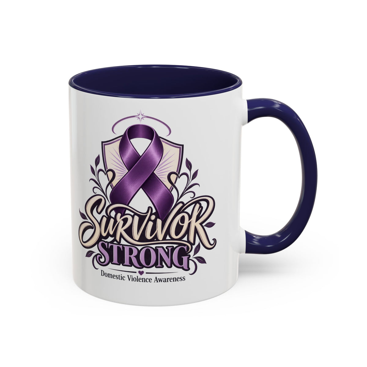 Domestic Violence Awareness Survivor Strong Coffee Mug