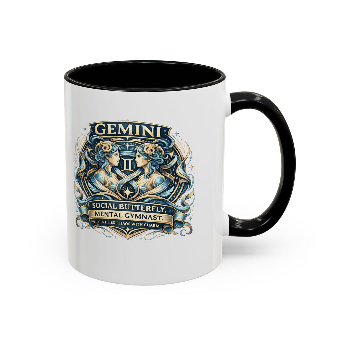 Zodiac  Gemini Accent Coffee Mug