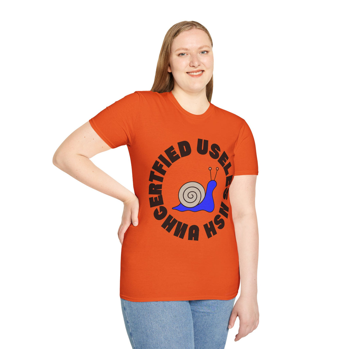 Certified Useless Snail T-Shirt — Funny Cute Graphic Tee for Sarcastic Gifts - Trending Now - August 2026