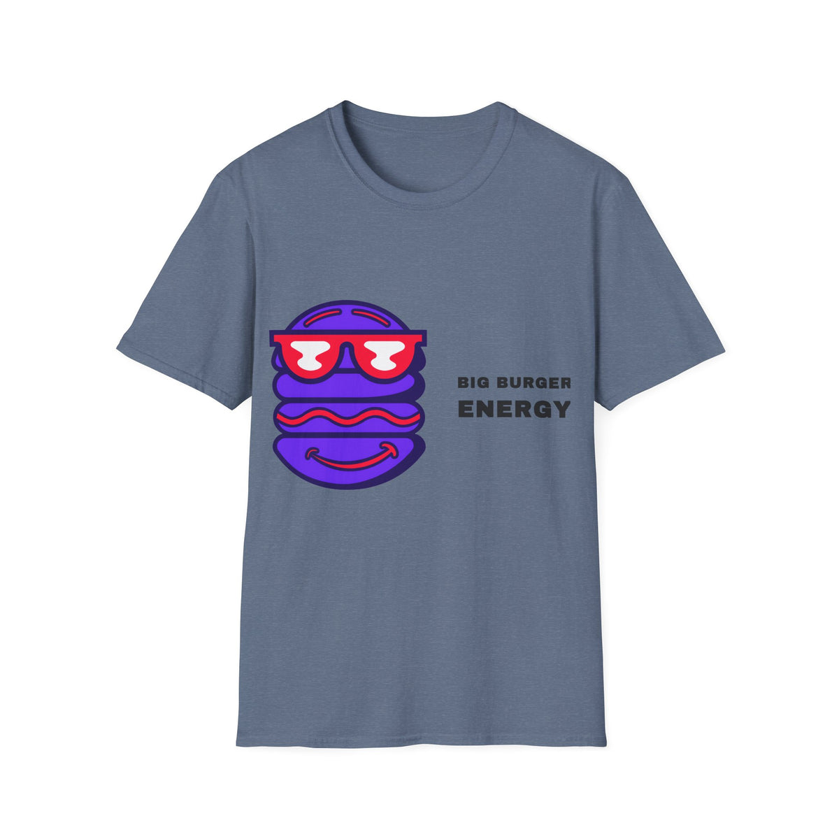 Big Bubbly Energy T-Shirt — Fun Sunglasses Emoji Graphic Tee - Trending Now - September 2026