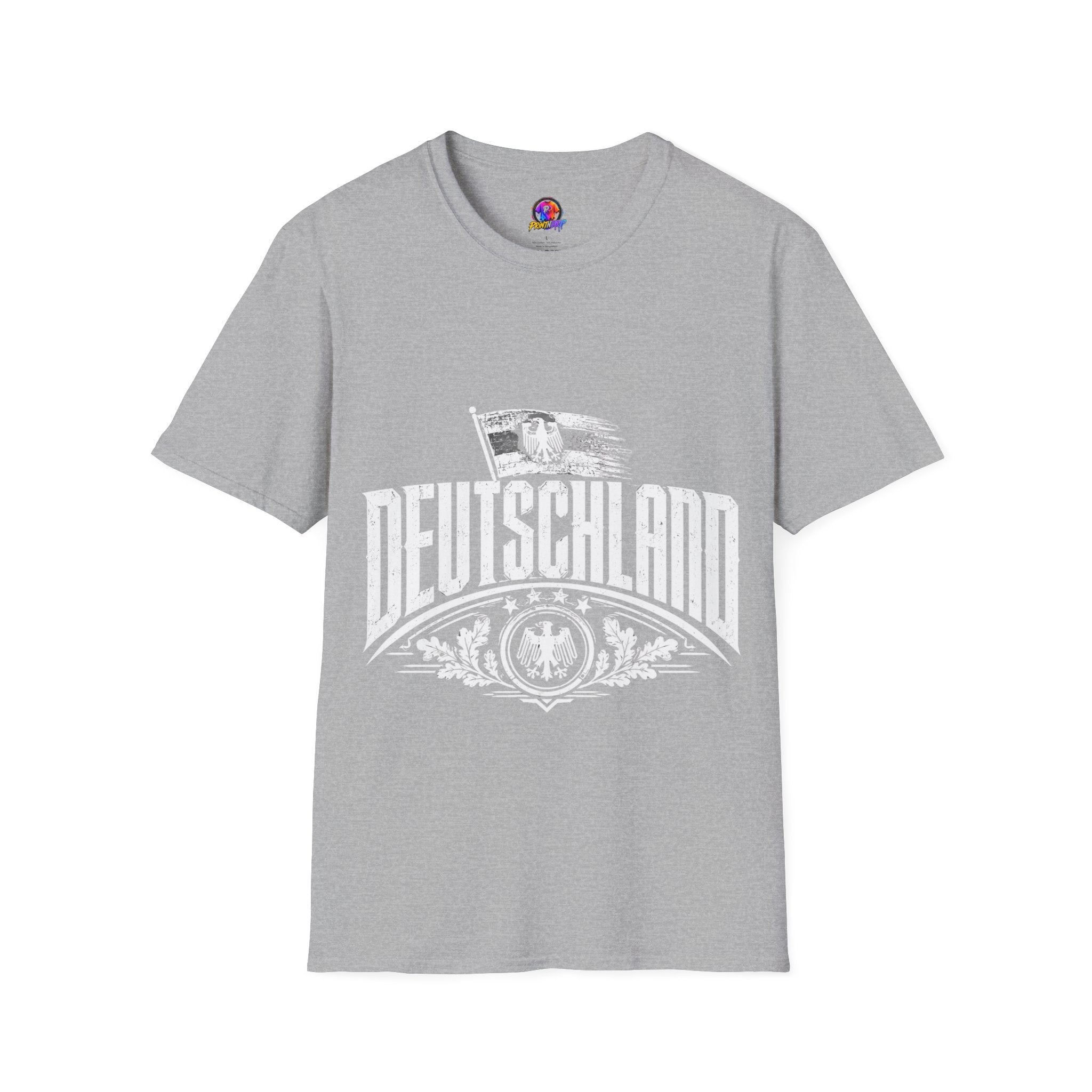 Germany Deutschland T-Shirt — Vintage German Crest Soccer Fan Tee