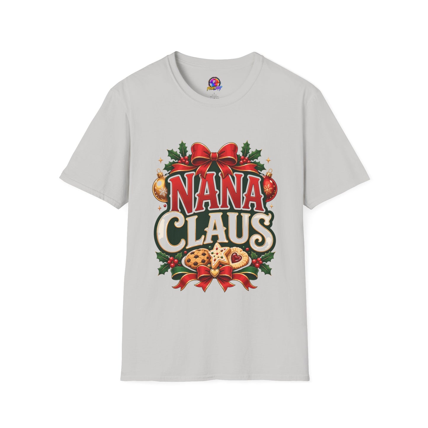 Nana Claus Christmas Tee — Festive Holiday Grandma T-Shirt