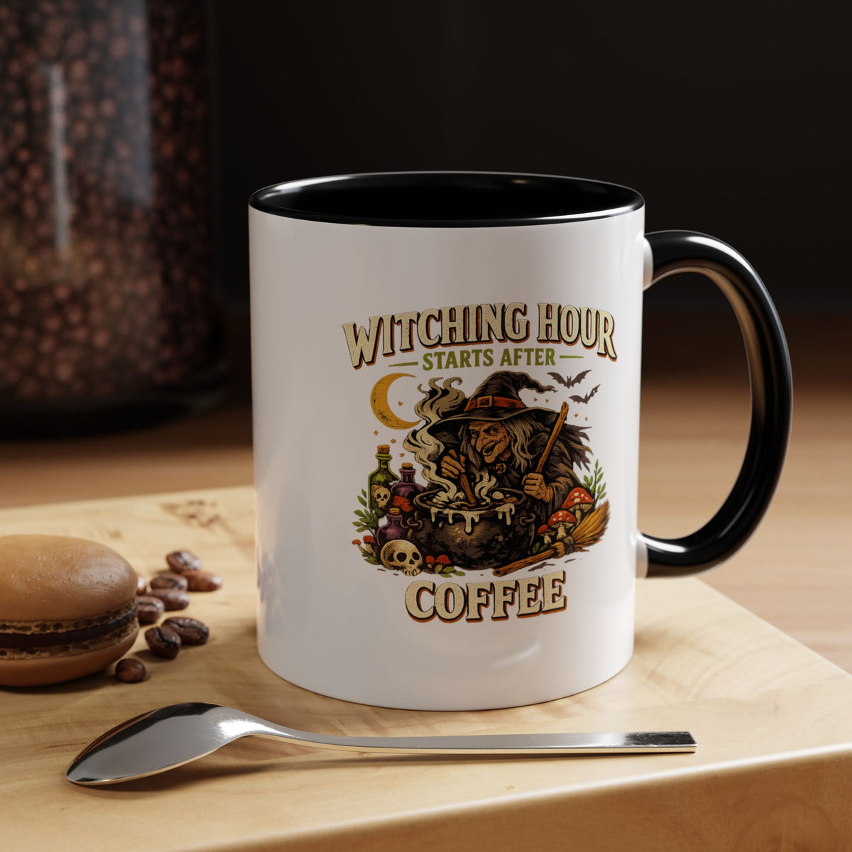 Halloween  Watching Hour Accent Coffee Mug