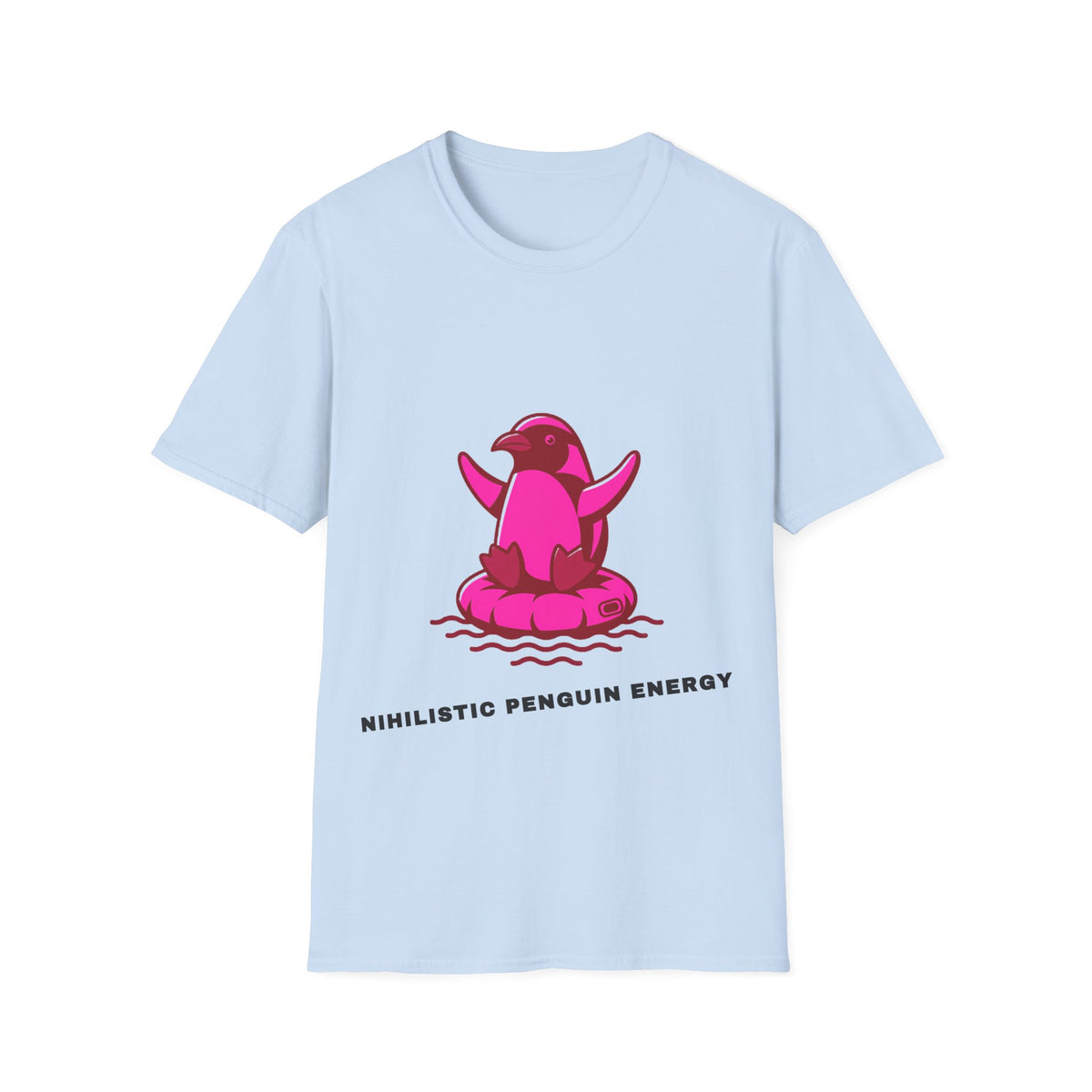 Penguin Energy T‑Shirt — Cute Pink Penguin Graphic Tee - Trending Now - September 2026