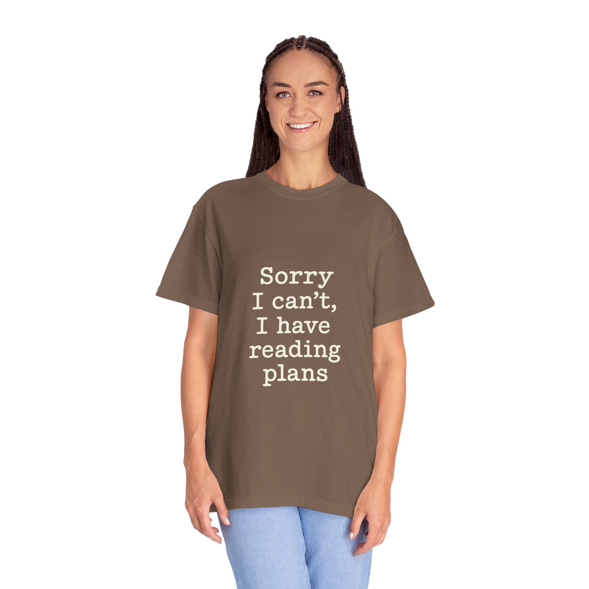 Reading Plans T-Shirt — "Sorry I Can't, I Have Reading Plans" Book Lover Tee - Trending Now - October 2026