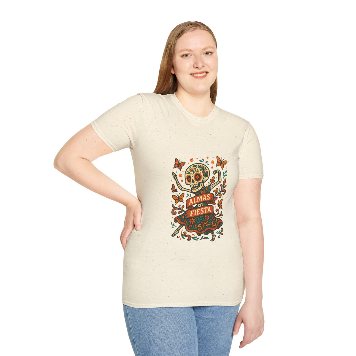 Day of the Dead Fiesta T-Shirt — Calavera Skull with 'Día de Fiesta' Design - Trending Now - October 2026