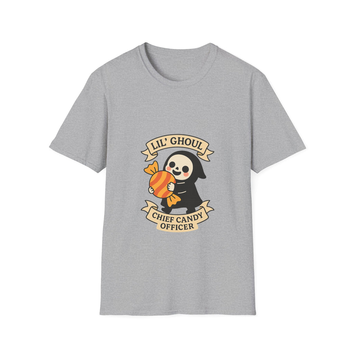 T-Shirt — 'Lil' Ghoul' Trick-or-Treat Candy Officer Halloween Tee - Trending Now - October 2026