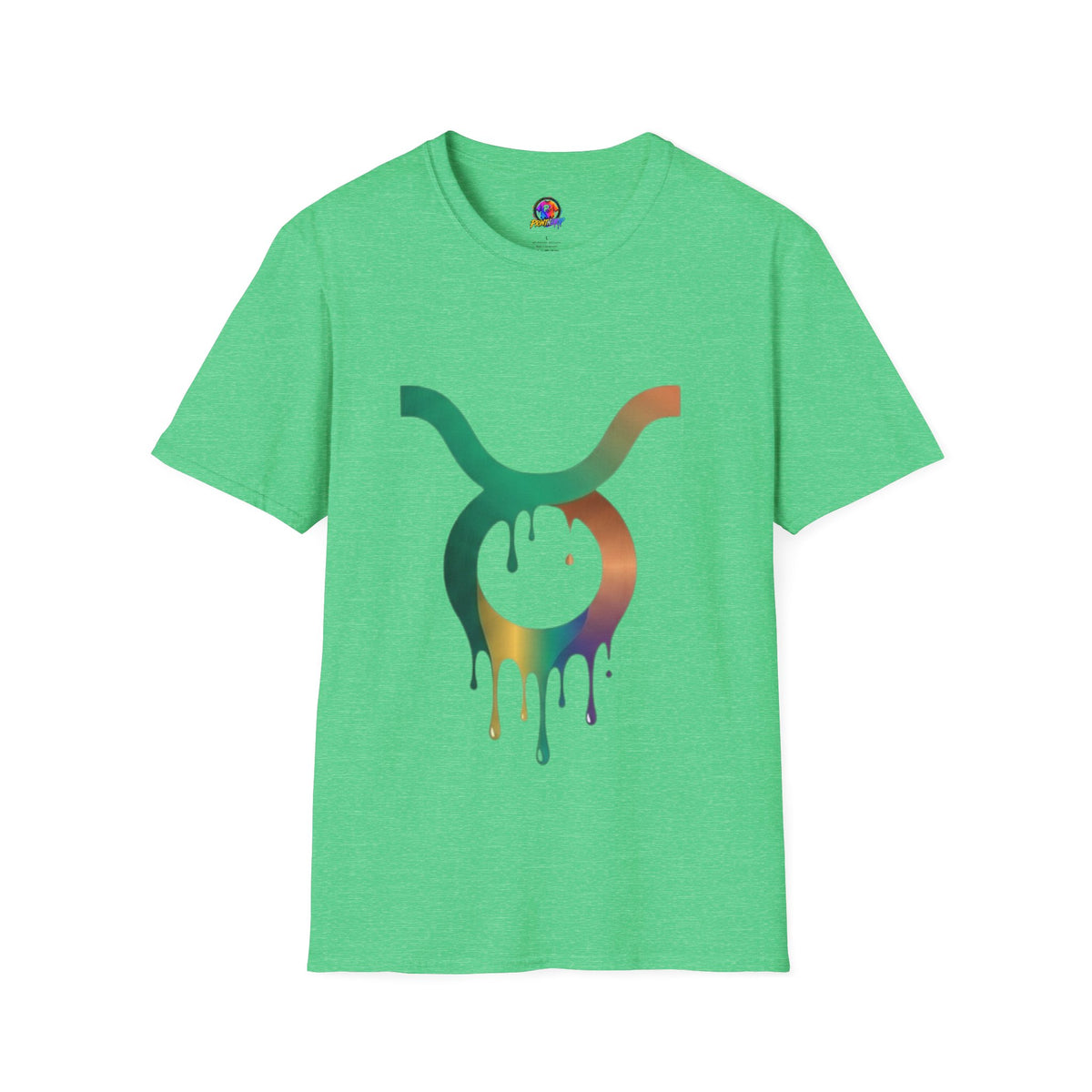 Taurus Abstract Drip Logo T-Shirt