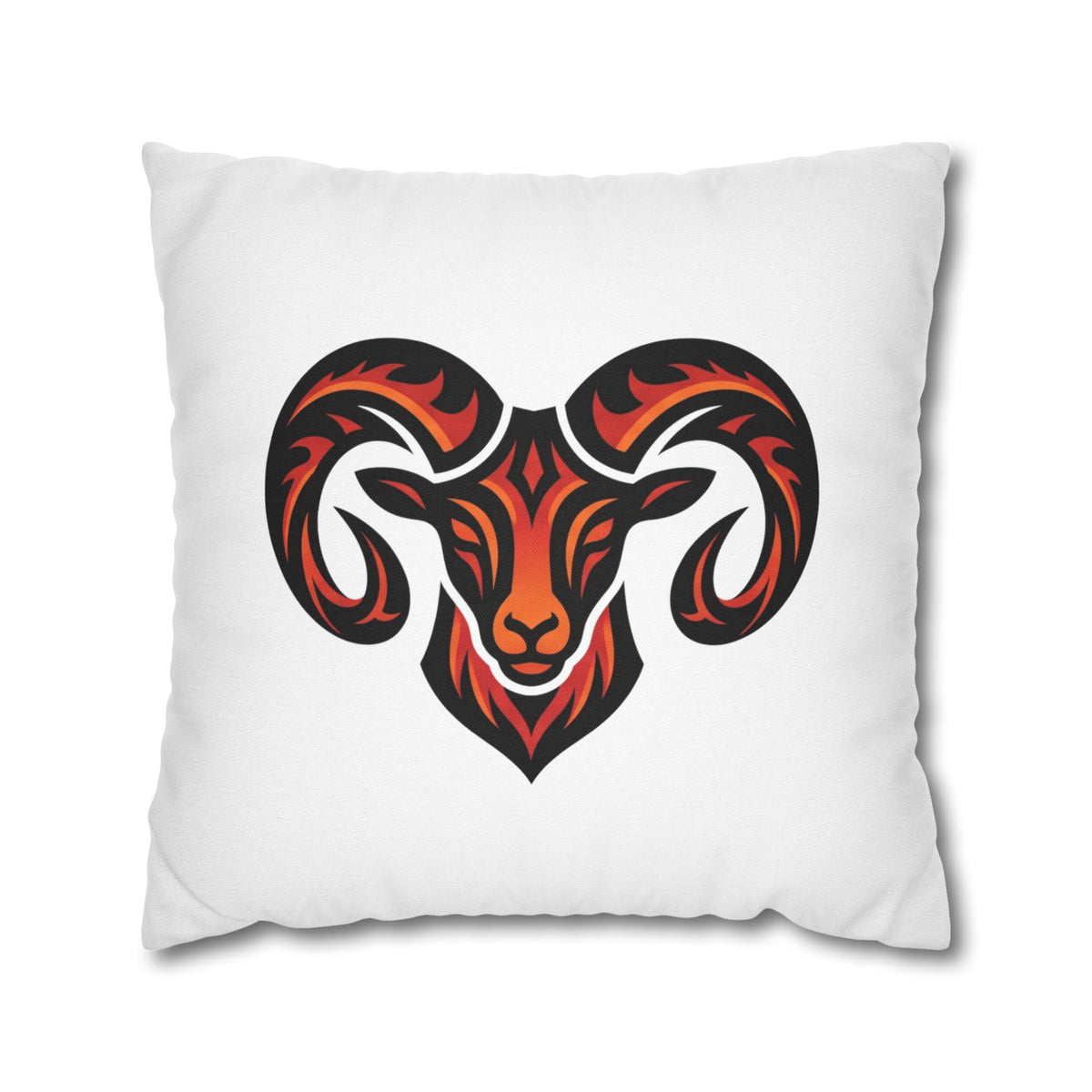 Aries Fiery Ram Head Pillowcase
