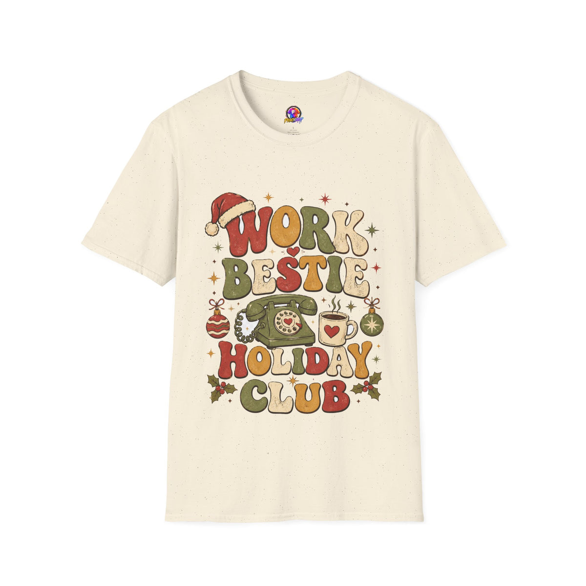 Work Bestie Holiday Club T-Shirt