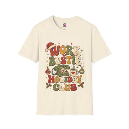 Work Bestie Holiday Club T-Shirt