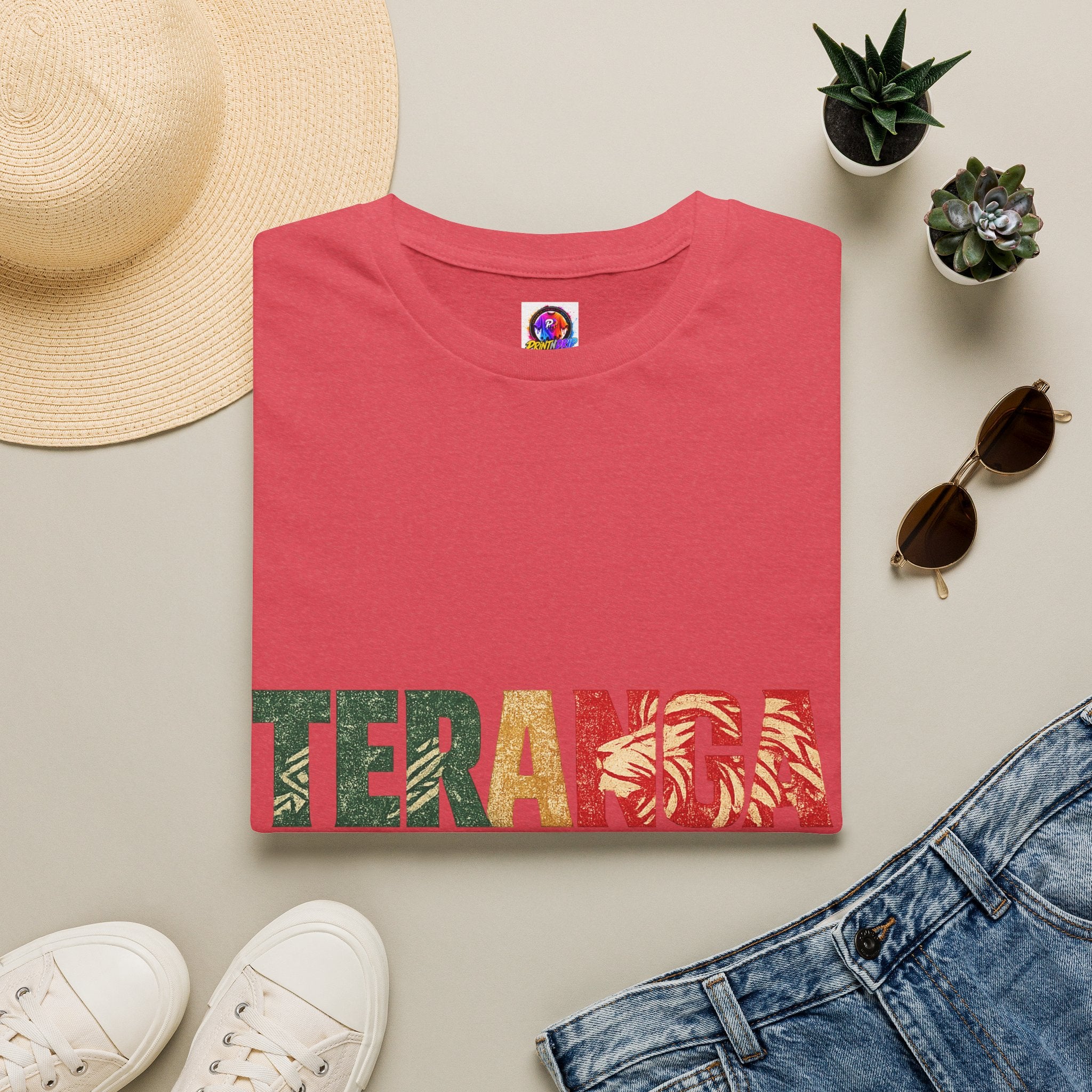 Senegal Teranga Pride T-Shirt — Senegalese Culture Floral Graphic Tee