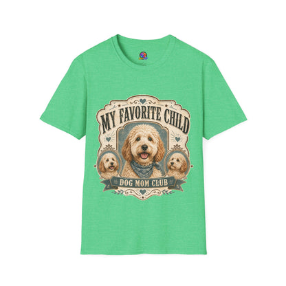 T-Shirt — "My Favorite Child" Dog Mom Club Graphic Tee